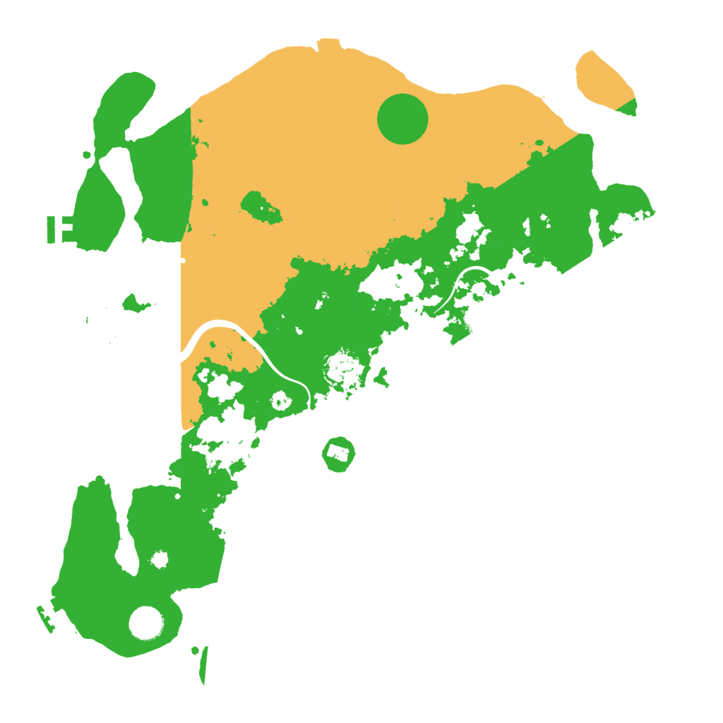 Biome Rust Map: Procedural Map, Size: 3750, Seed: 1798133308