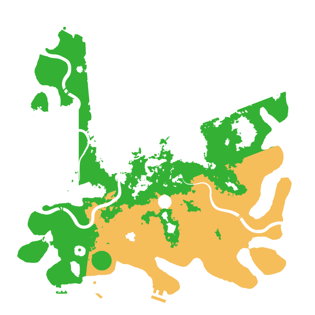 Biome Rust Map: Procedural Map, Size: 4250, Seed: 499718684