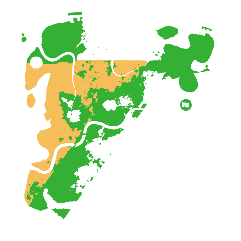 Biome Rust Map: Procedural Map, Size: 3500, Seed: 1114497344