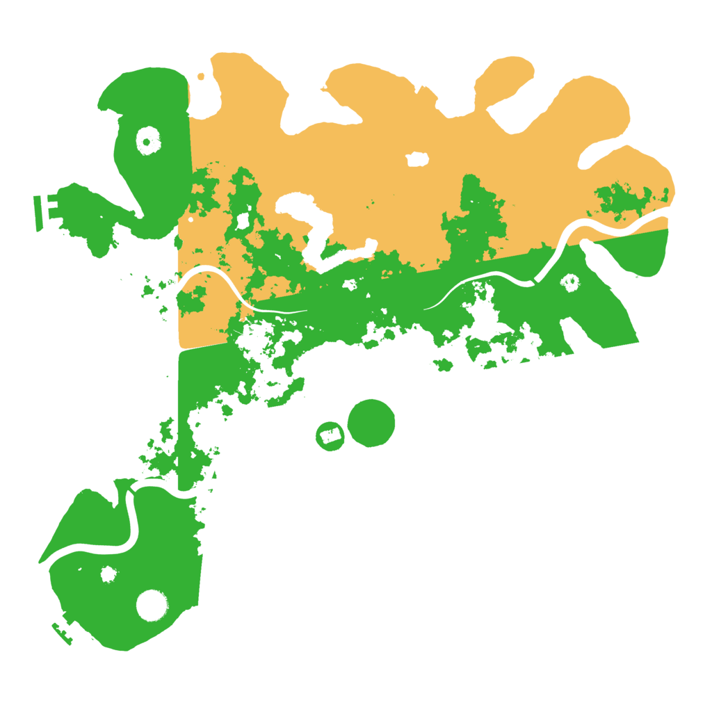 Biome Rust Map: Procedural Map, Size: 4000, Seed: 595800089