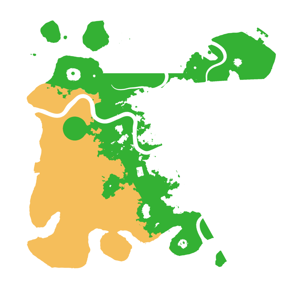 Biome Rust Map: Procedural Map, Size: 3250, Seed: 1514319713