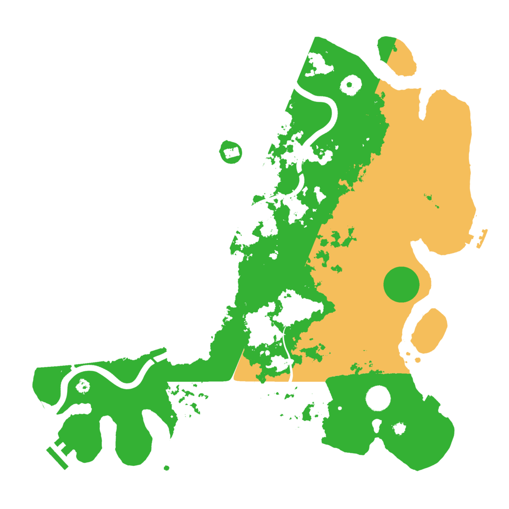 Biome Rust Map: Procedural Map, Size: 3750, Seed: 57137419
