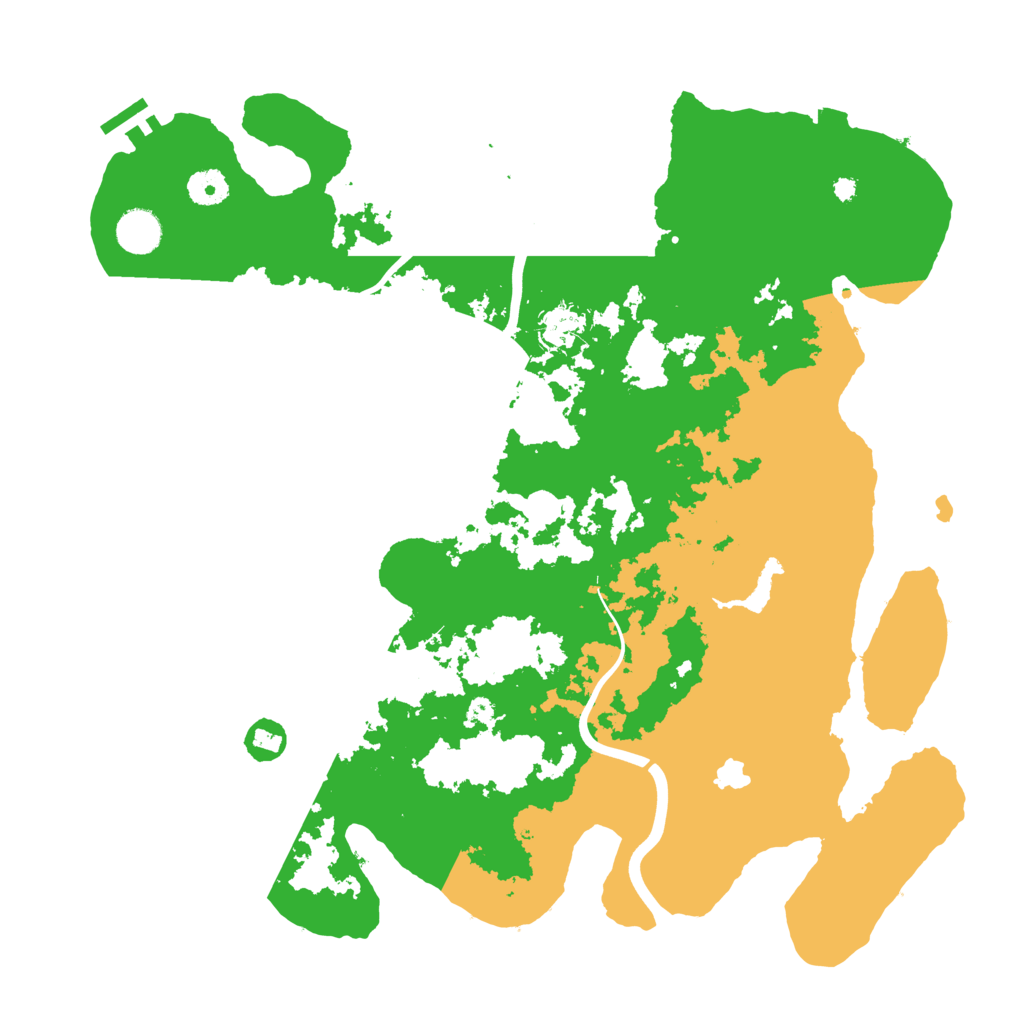 Biome Rust Map: Procedural Map, Size: 4000, Seed: 1893936199