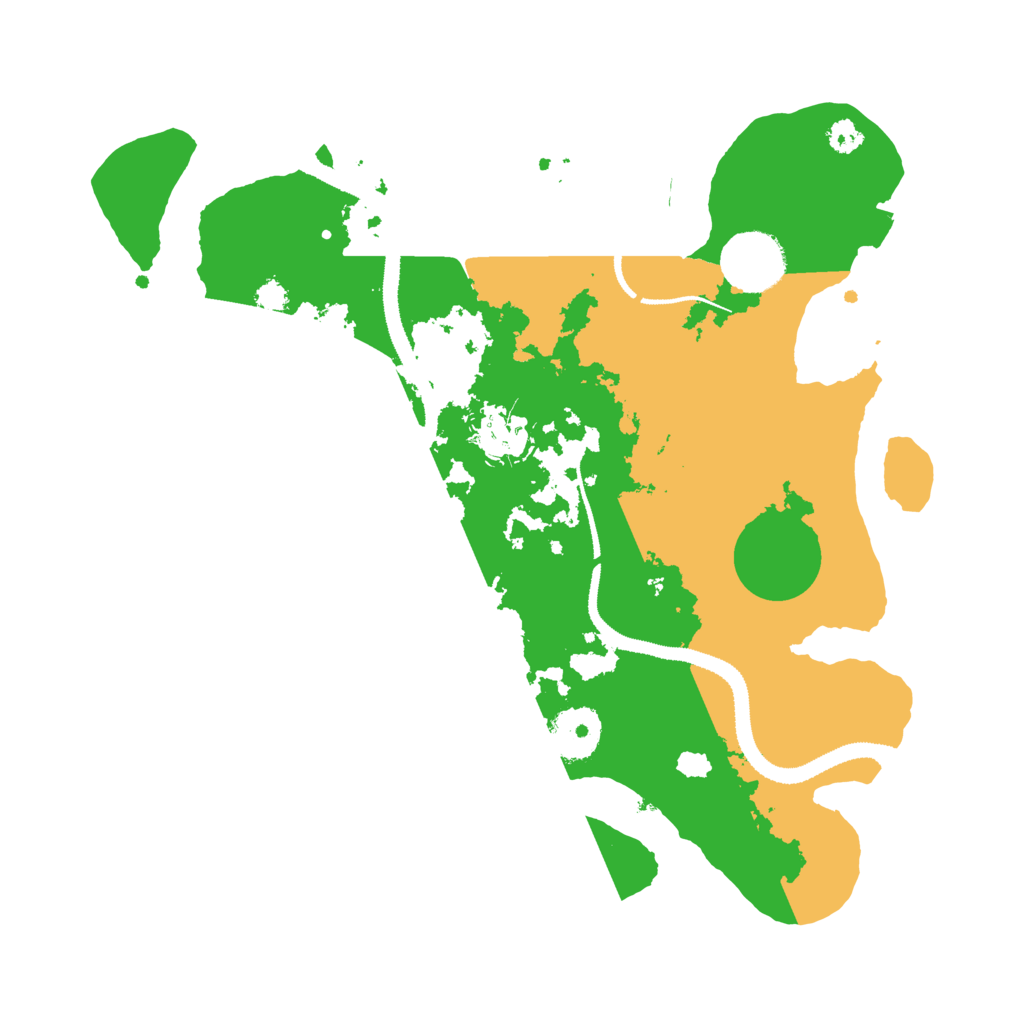 Biome Rust Map: Procedural Map, Size: 3100, Seed: 1338350975