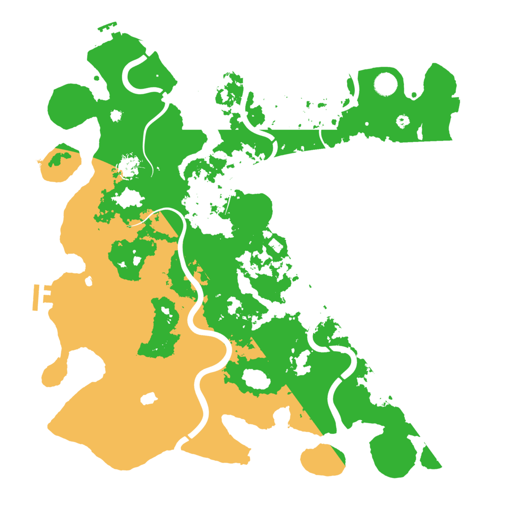 Biome Rust Map: Procedural Map, Size: 4000, Seed: 1028197689