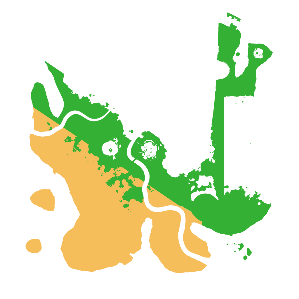 Biome Rust Map: Procedural Map, Size: 3000, Seed: 450413801