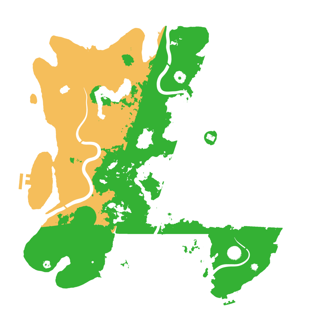 Biome Rust Map: Procedural Map, Size: 4000, Seed: 611407974