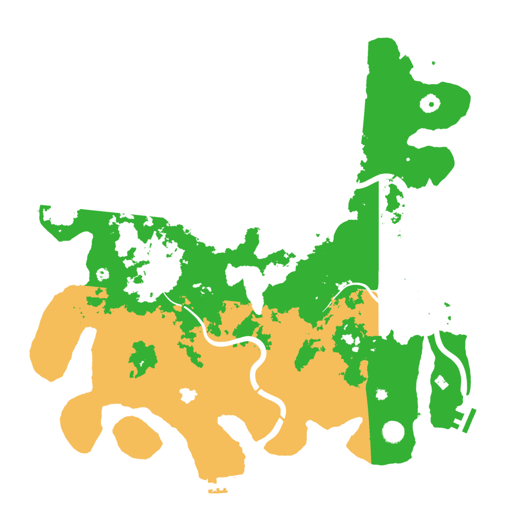 Biome Rust Map: Procedural Map, Size: 4000, Seed: 60760345
