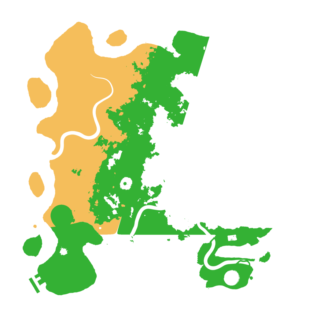 Biome Rust Map: Procedural Map, Size: 3800, Seed: 1997863537
