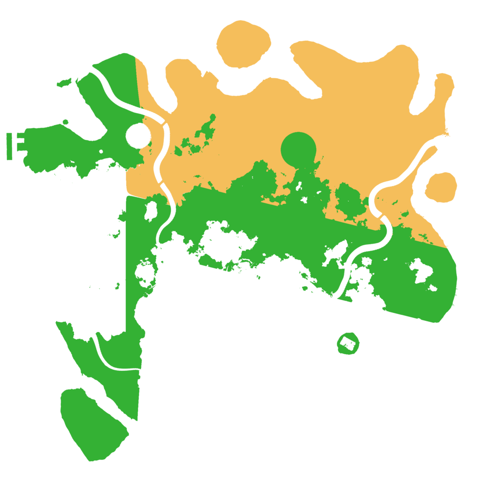 Biome Rust Map: Procedural Map, Size: 3750, Seed: 1554162530