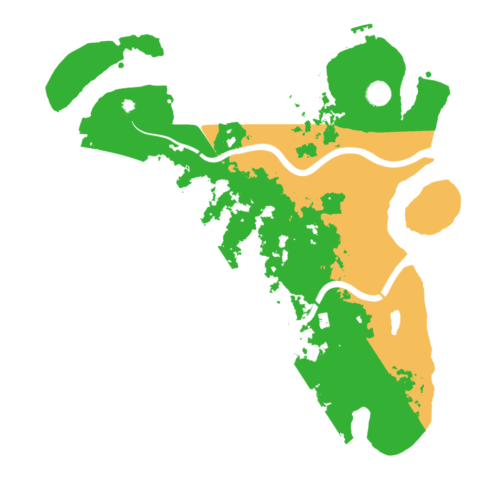 Biome Rust Map: Procedural Map, Size: 3500, Seed: 1716352959