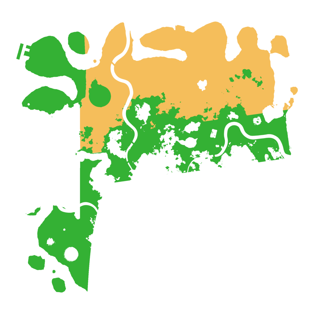Biome Rust Map: Procedural Map, Size: 4000, Seed: 663654316