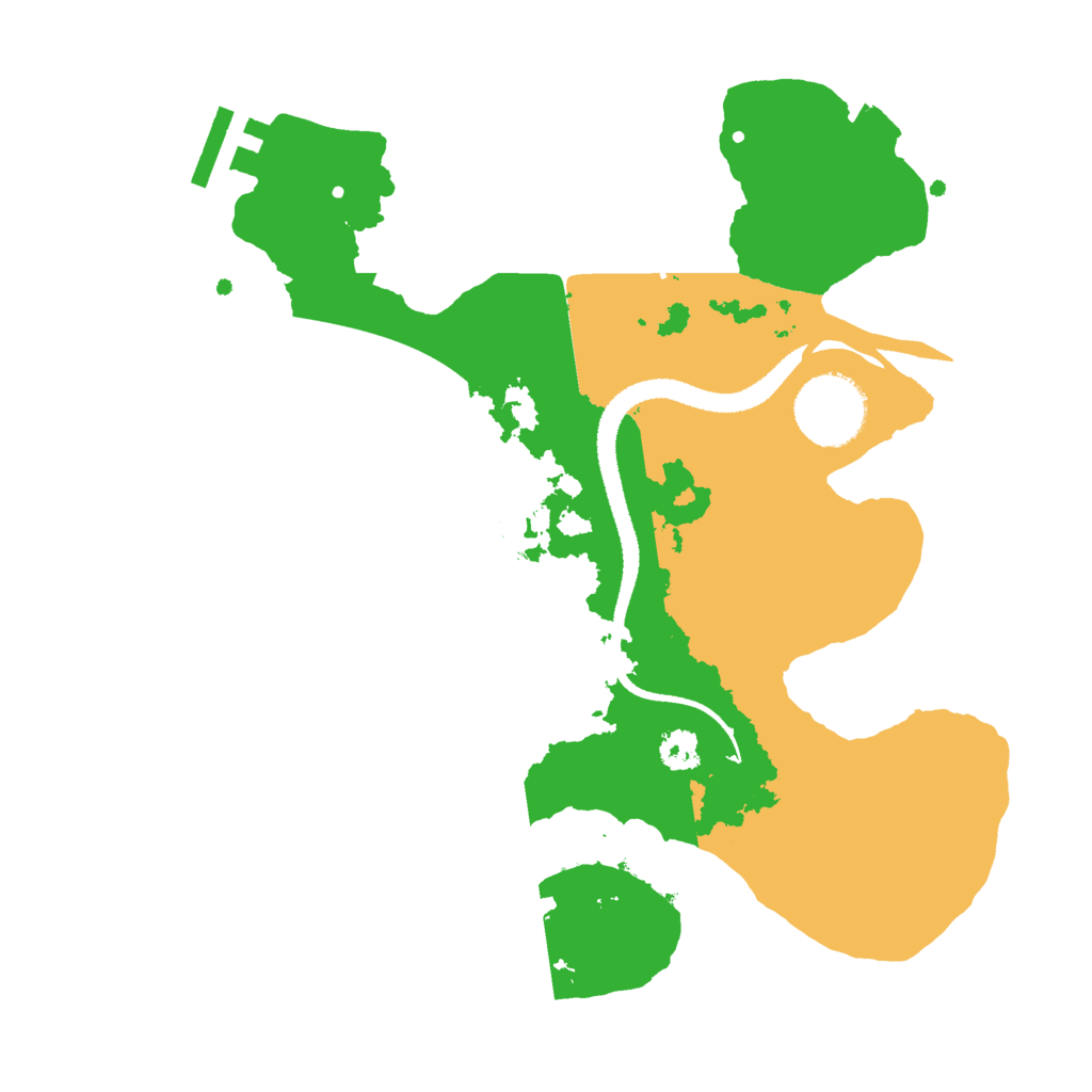 Biome Rust Map: Procedural Map, Size: 2700, Seed: 49606766