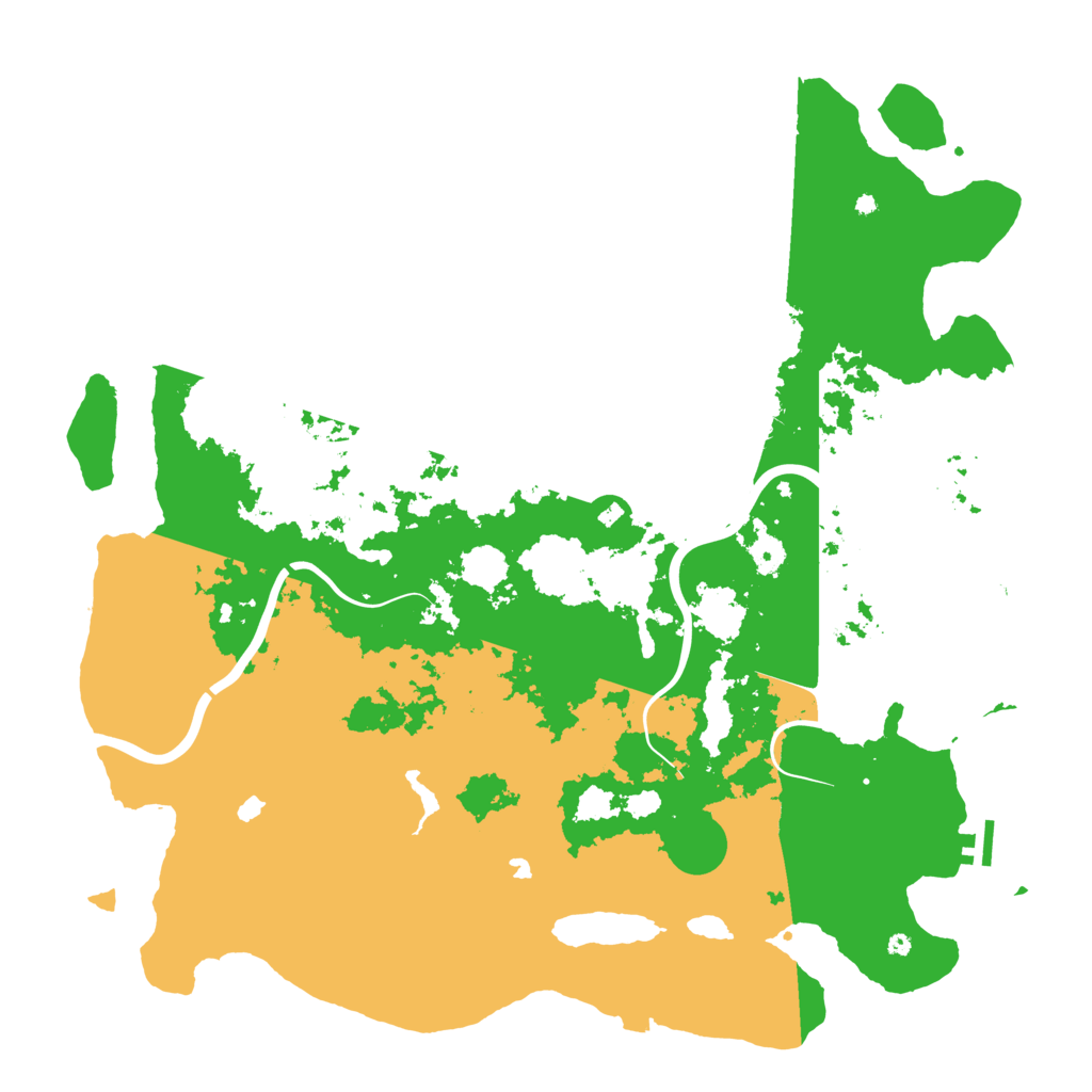 Biome Rust Map: Procedural Map, Size: 4800, Seed: 2083191942