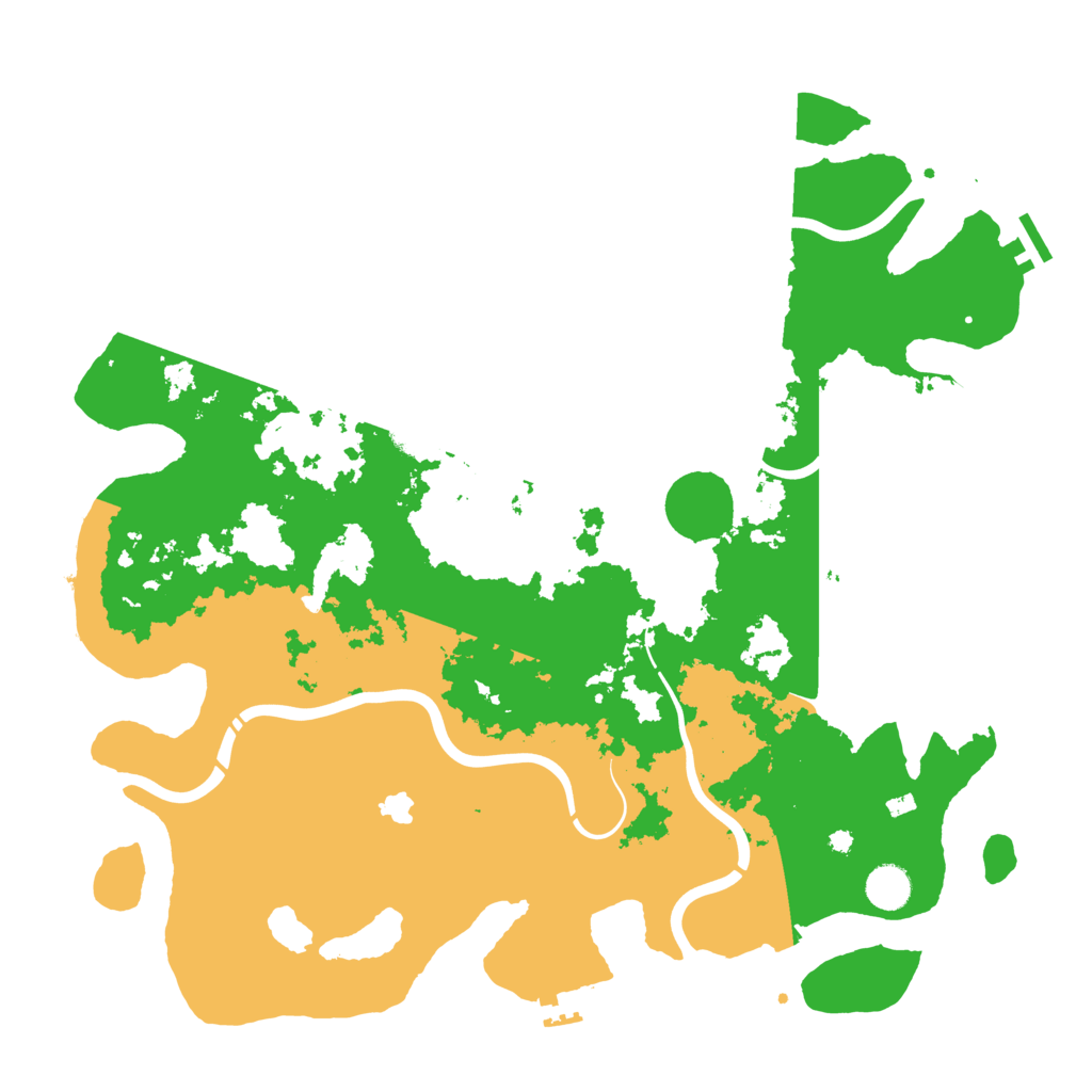 Biome Rust Map: Procedural Map, Size: 4250, Seed: 1516961422