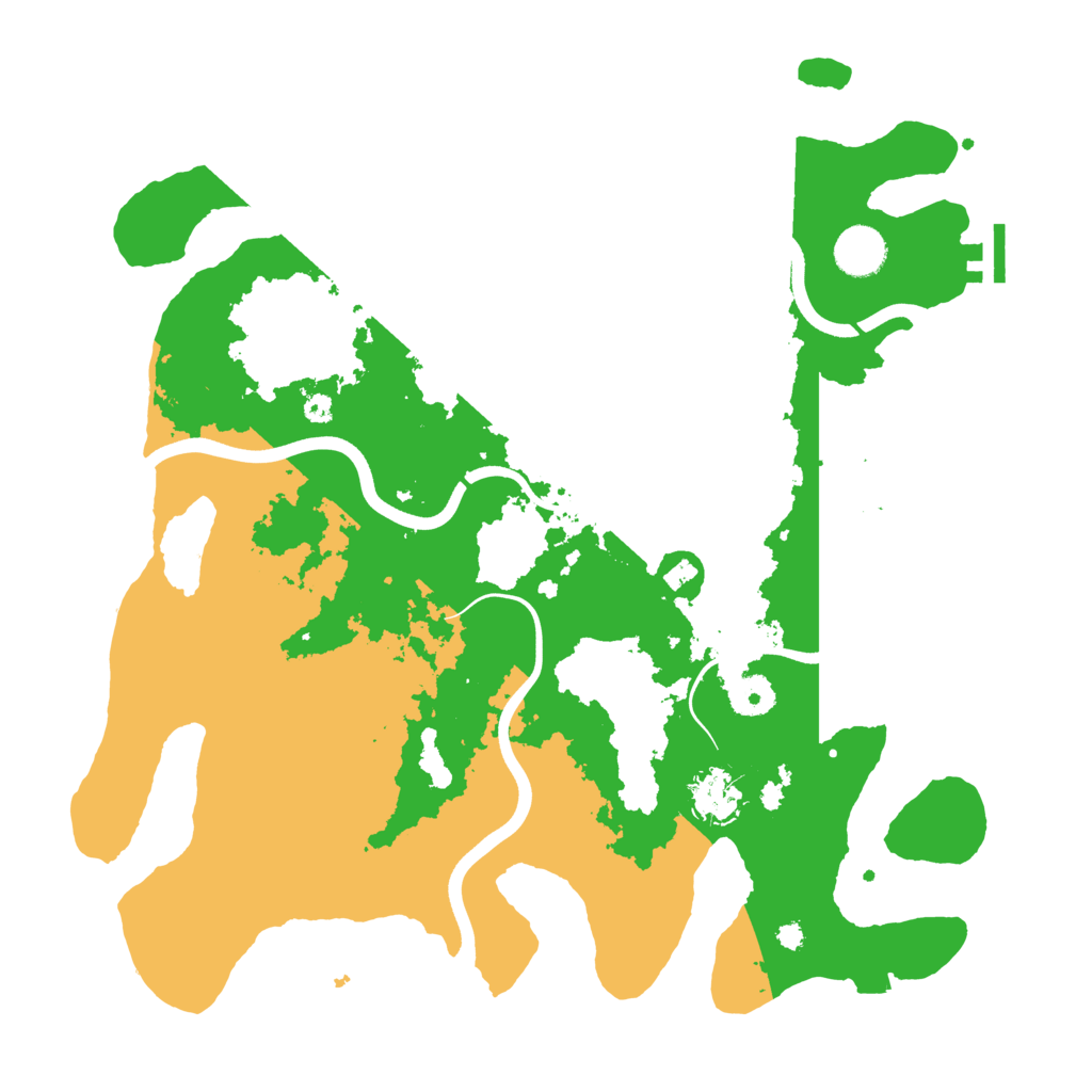 Biome Rust Map: Procedural Map, Size: 3750, Seed: 721649