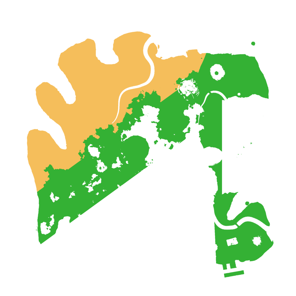 Biome Rust Map: Procedural Map, Size: 3000, Seed: 57626