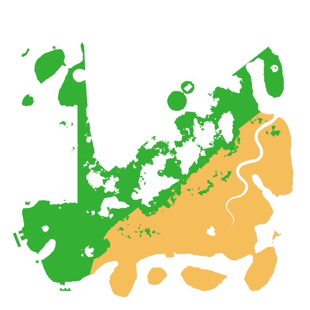 Biome Rust Map: Procedural Map, Size: 4250, Seed: 430431