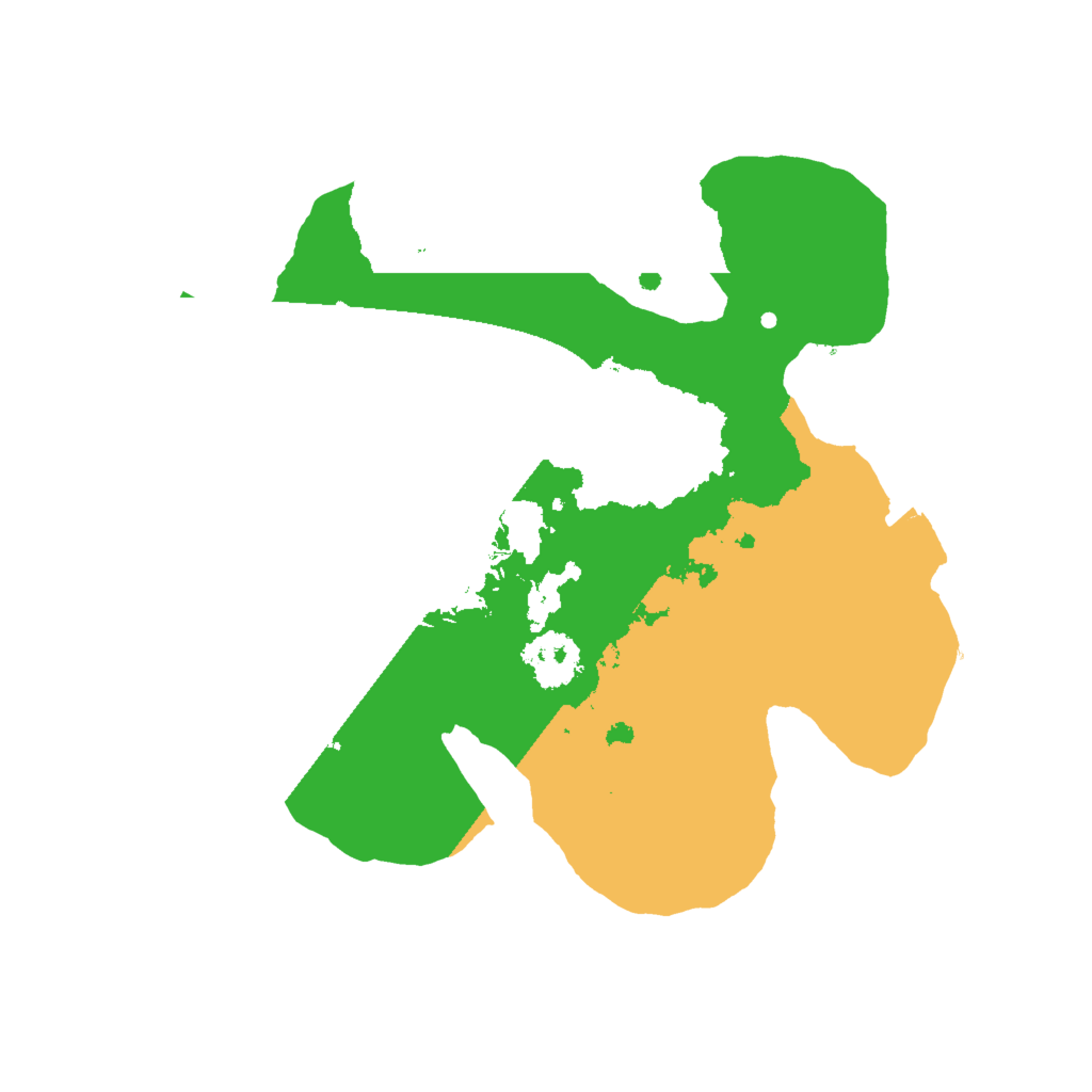 Biome Rust Map: Procedural Map, Size: 2000, Seed: 900043532