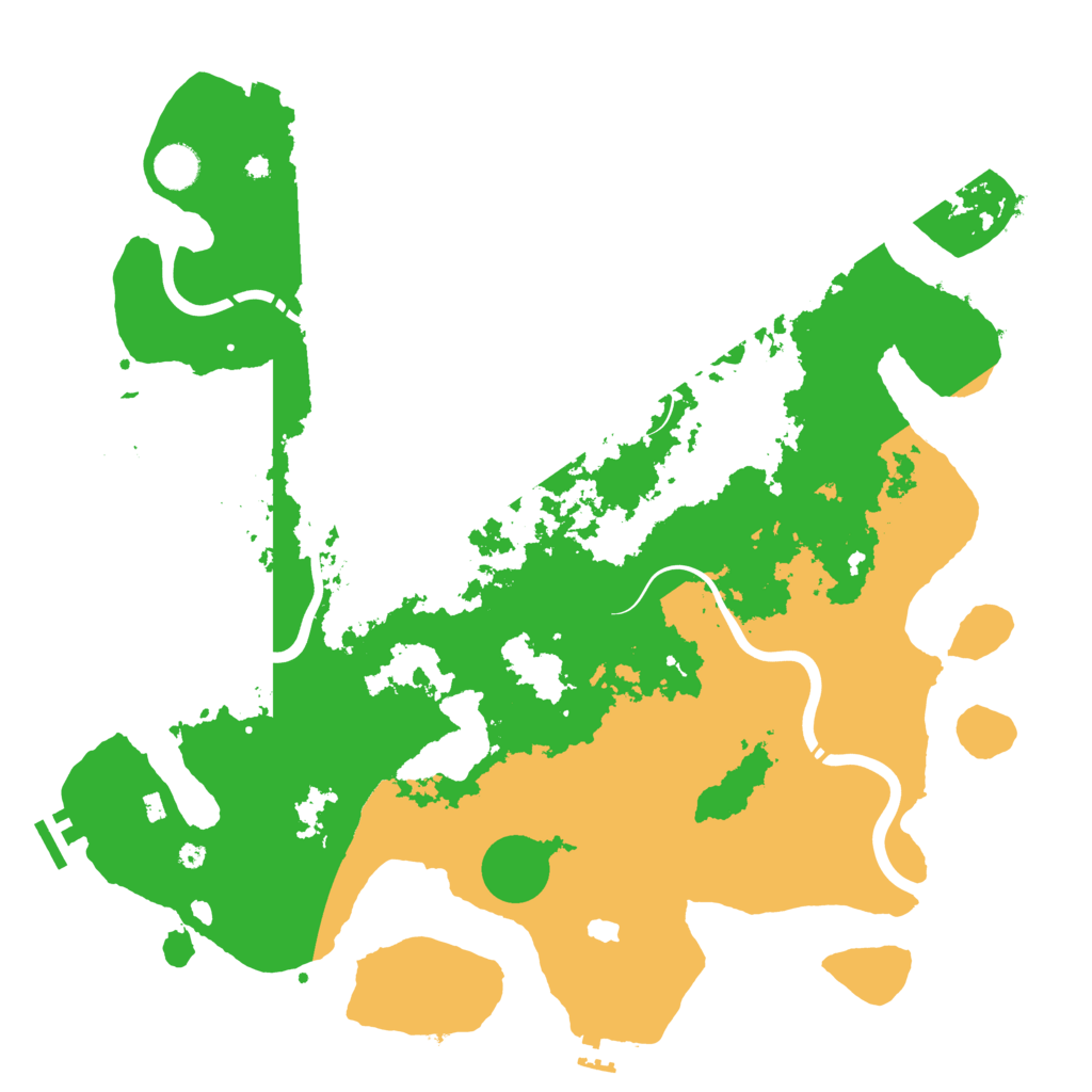 Biome Rust Map: Procedural Map, Size: 4250, Seed: 1440114481
