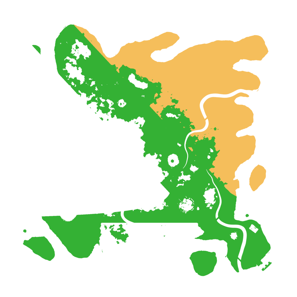 Biome Rust Map: Procedural Map, Size: 3750, Seed: 1864175729