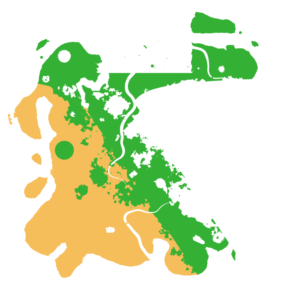 Biome Rust Map: Procedural Map, Size: 4100, Seed: 95026314