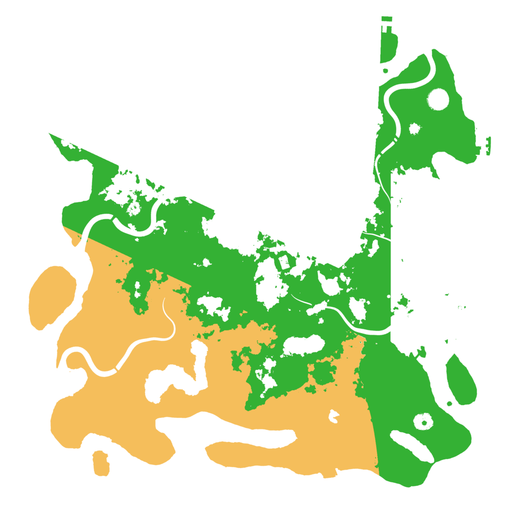 Biome Rust Map: Procedural Map, Size: 4250, Seed: 525206335