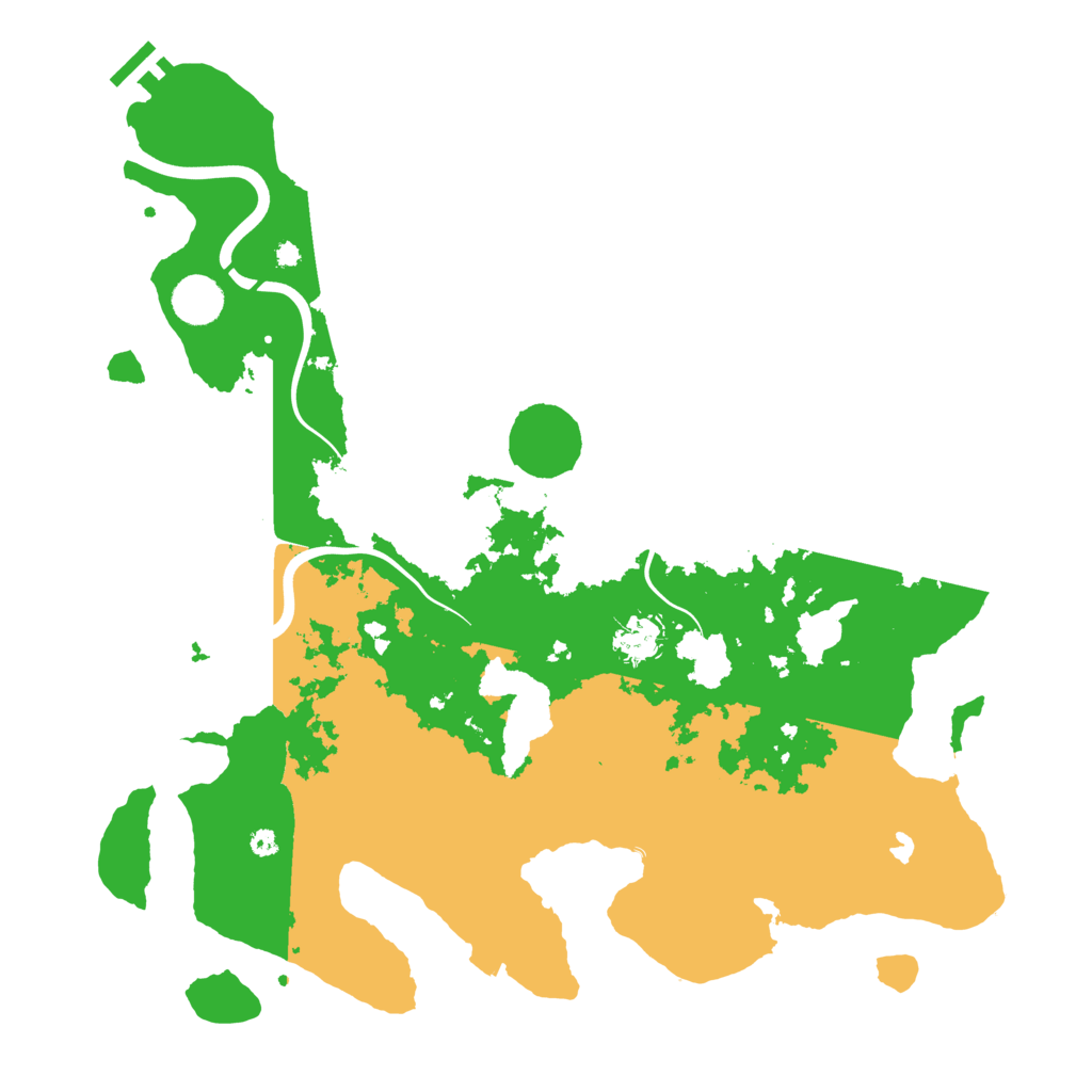 Biome Rust Map: Procedural Map, Size: 4000, Seed: 504656048