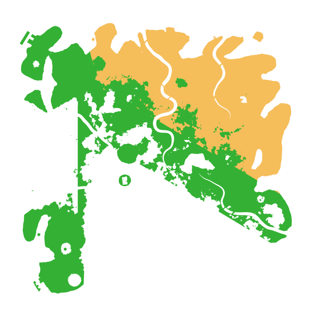 Biome Rust Map: Procedural Map, Size: 4250, Seed: 373775584