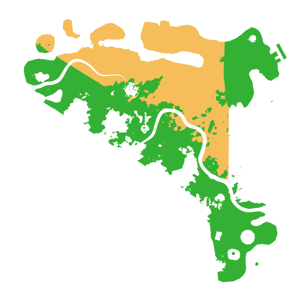 Biome Rust Map: Procedural Map, Size: 3750, Seed: 2129926341