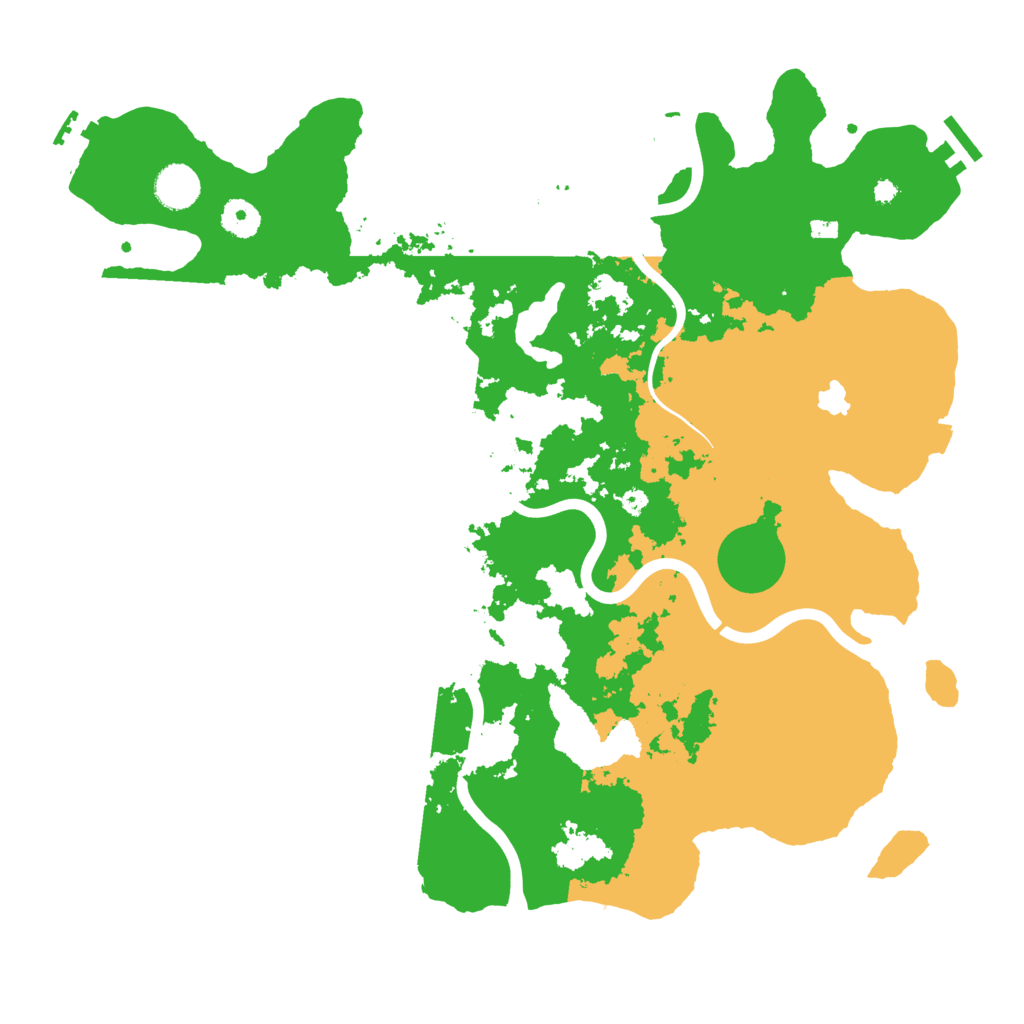 Biome Rust Map: Procedural Map, Size: 4000, Seed: 122082742