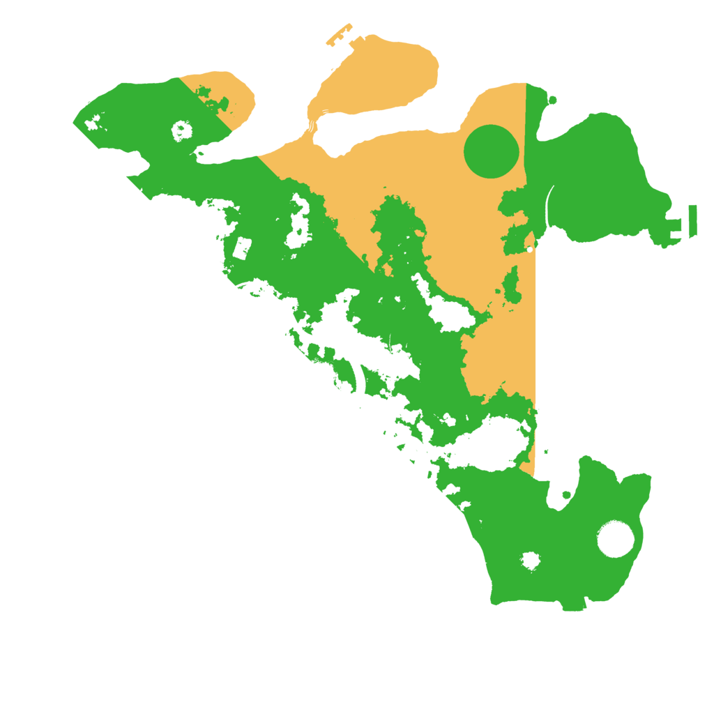 Biome Rust Map: Procedural Map, Size: 3500, Seed: 1669817015