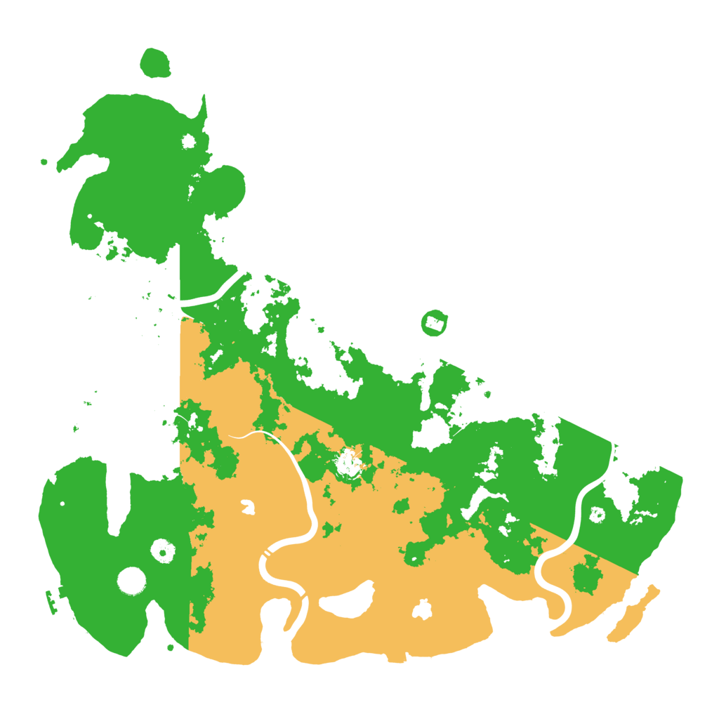 Biome Rust Map: Procedural Map, Size: 4500, Seed: 1413595363