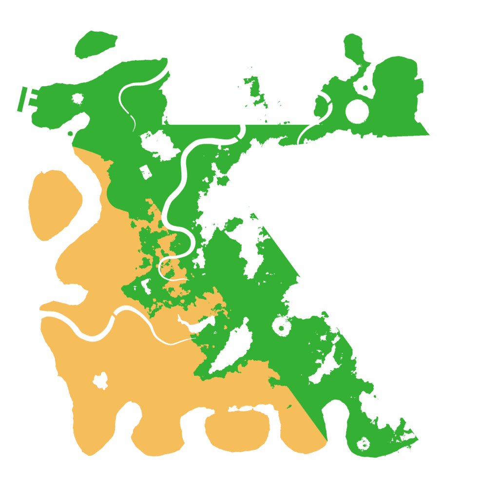 Biome Rust Map: Procedural Map, Size: 4000, Seed: 812347
