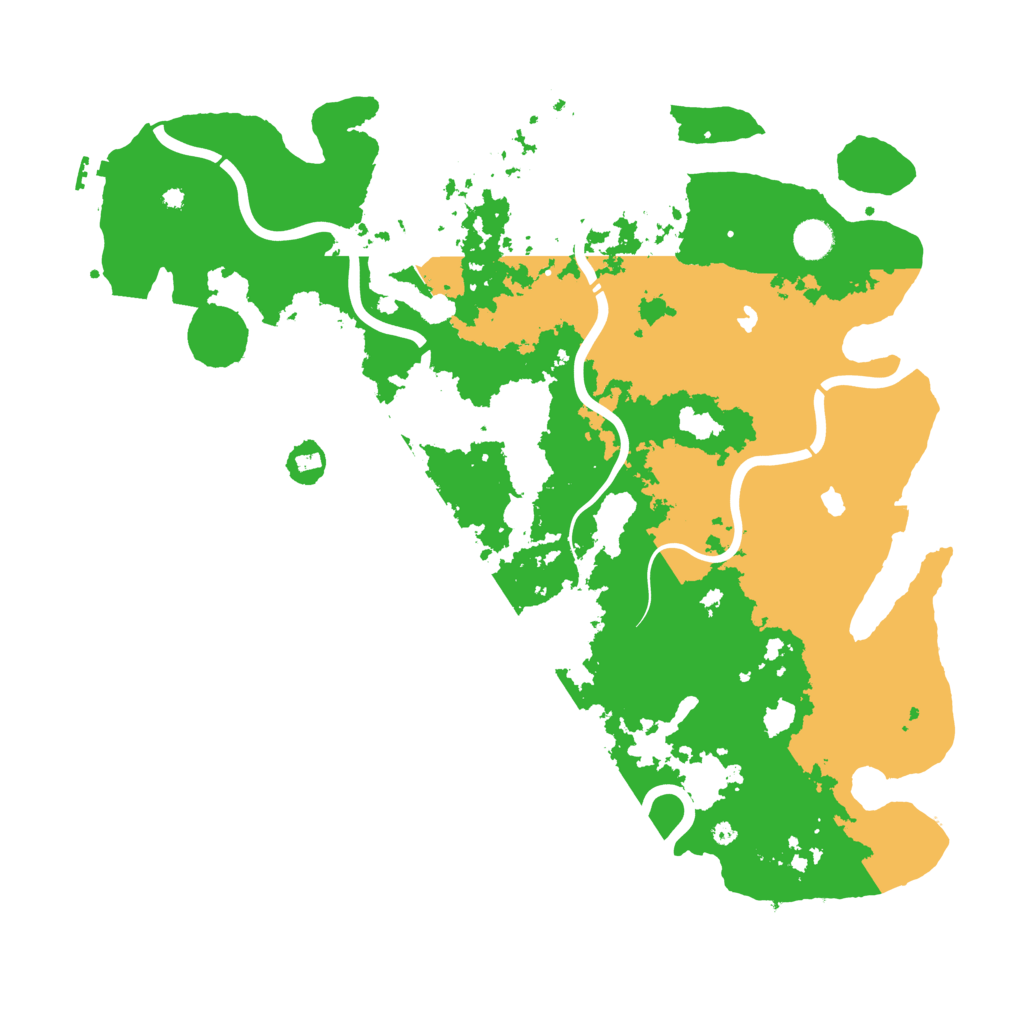 Biome Rust Map: Procedural Map, Size: 4500, Seed: 815554022