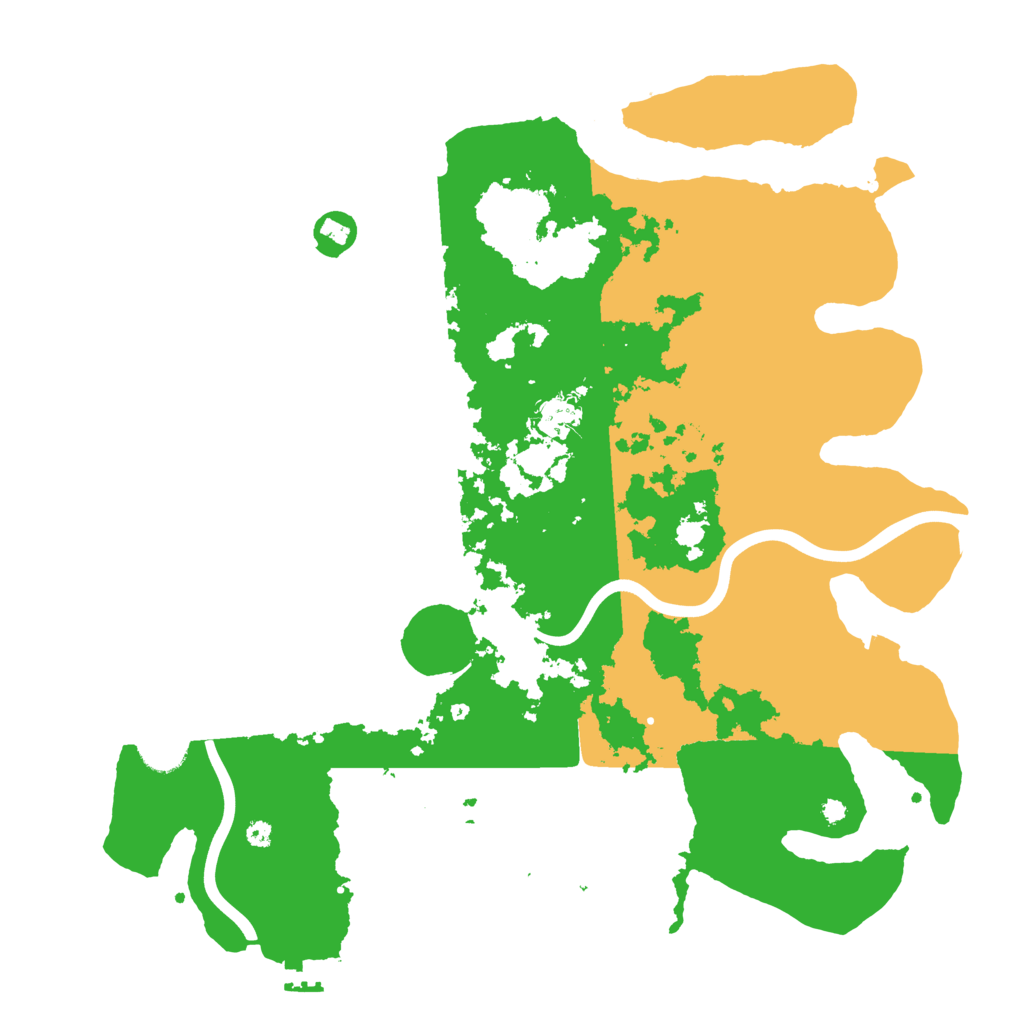 Biome Rust Map: Procedural Map, Size: 3950, Seed: 359823196