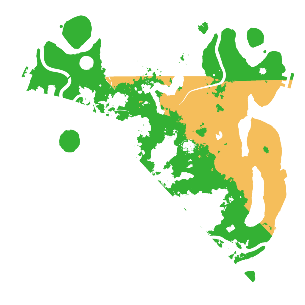 Biome Rust Map: Procedural Map, Size: 4000, Seed: 1845639201
