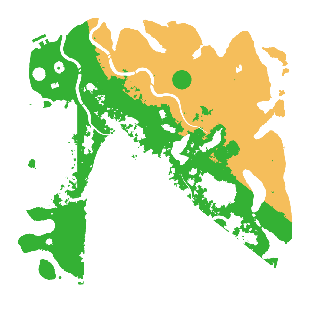 Biome Rust Map: Procedural Map, Size: 4250, Seed: 1640289441