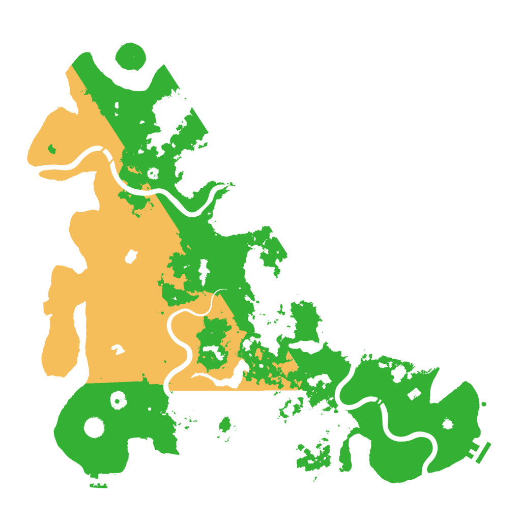 Biome Rust Map: Procedural Map, Size: 4500, Seed: 1430505270