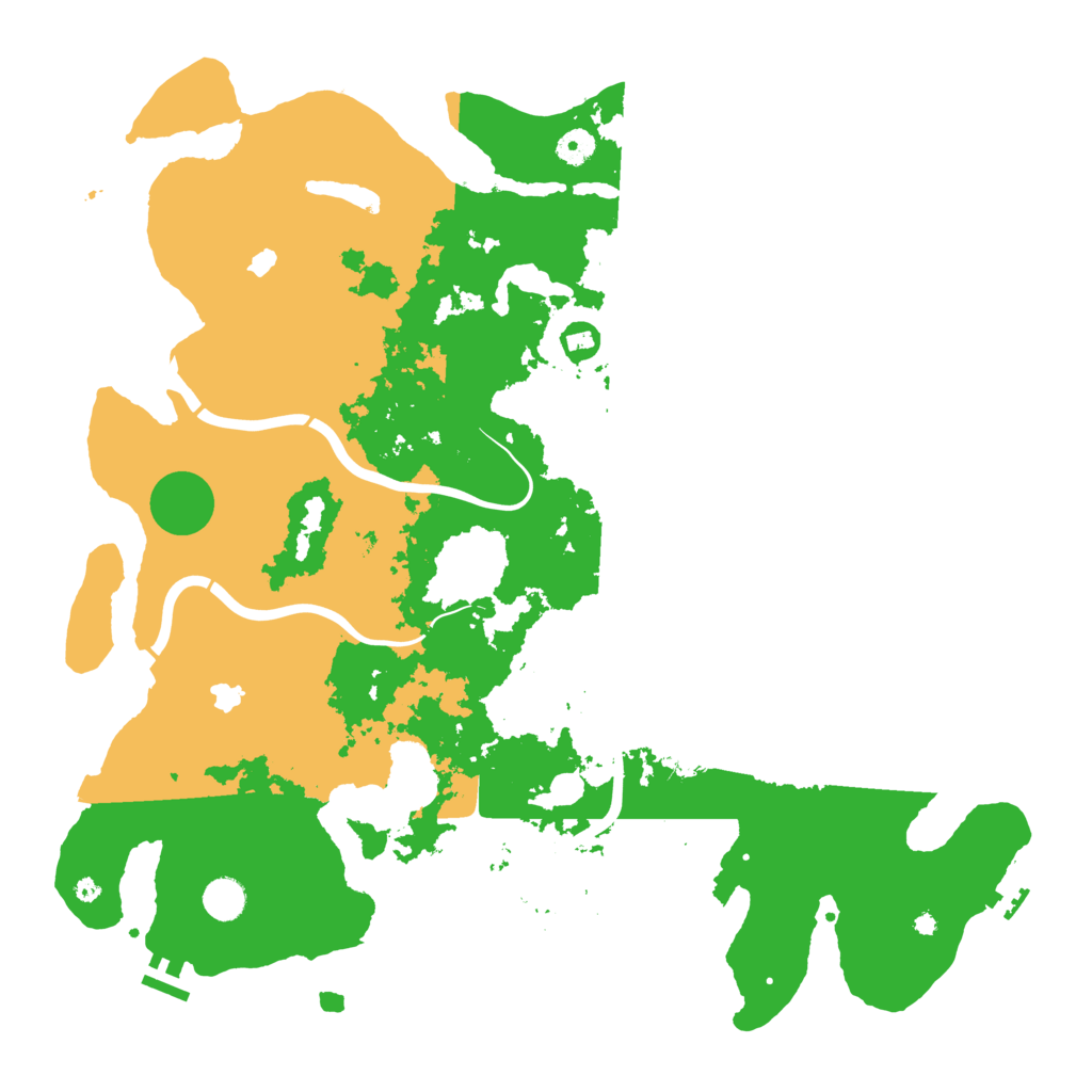 Biome Rust Map: Procedural Map, Size: 4500, Seed: 273