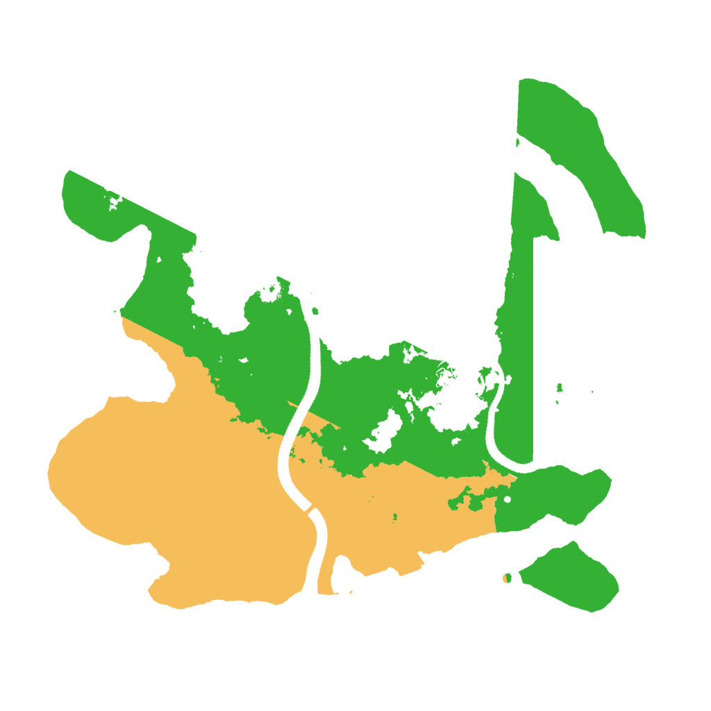 Biome Rust Map: Procedural Map, Size: 3000, Seed: 987481