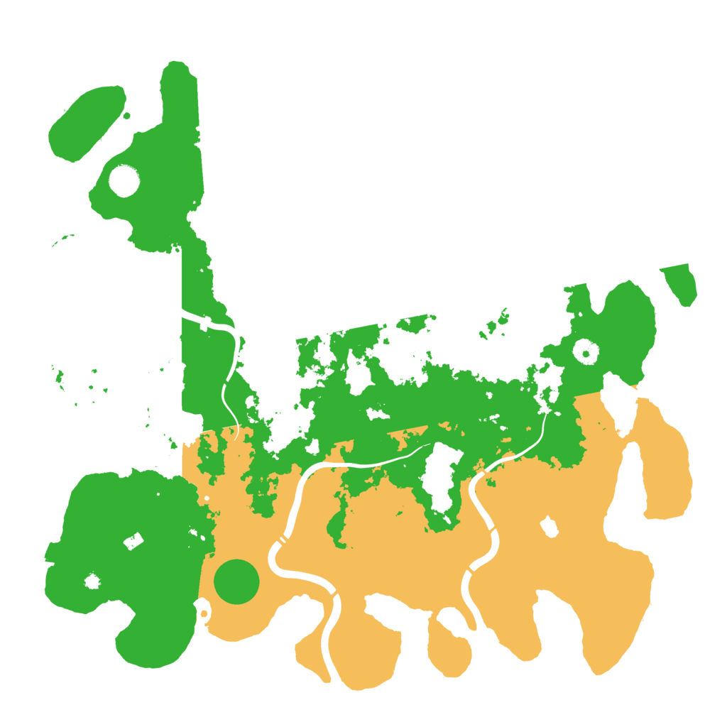 Biome Rust Map: Procedural Map, Size: 4250, Seed: 417516