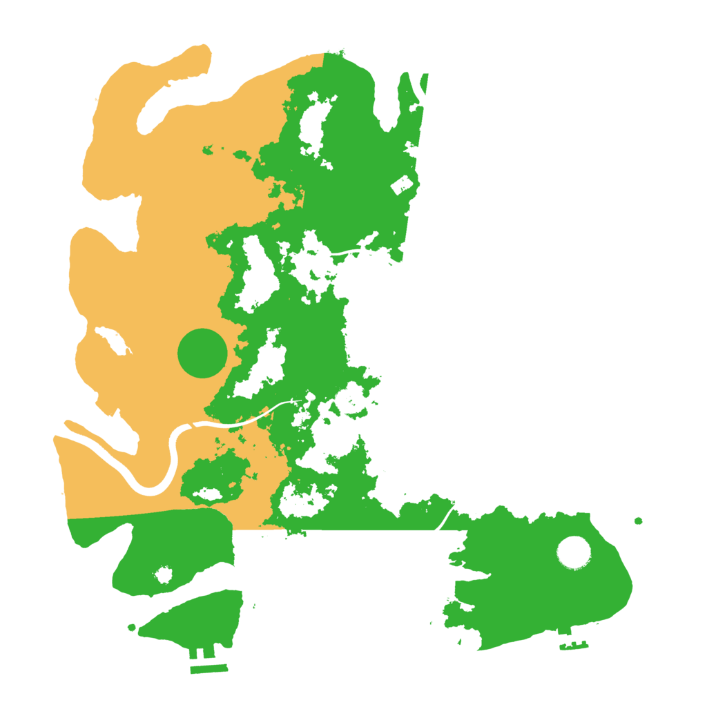Biome Rust Map: Procedural Map, Size: 3750, Seed: 1297649787