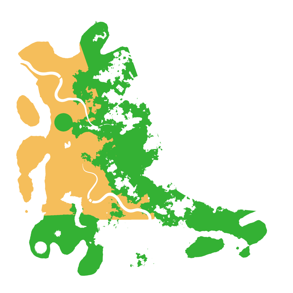 Biome Rust Map: Procedural Map, Size: 4250, Seed: 274676950