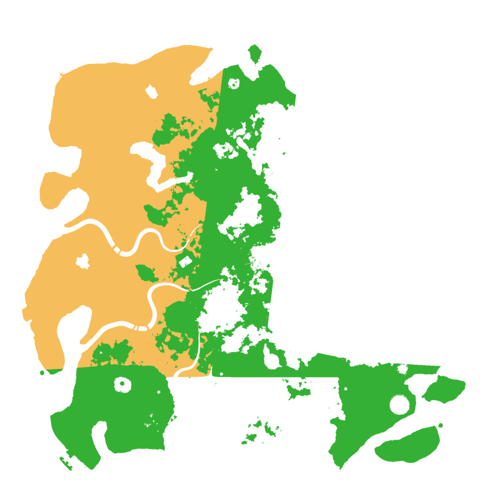 Biome Rust Map: Procedural Map, Size: 4500, Seed: 298792391