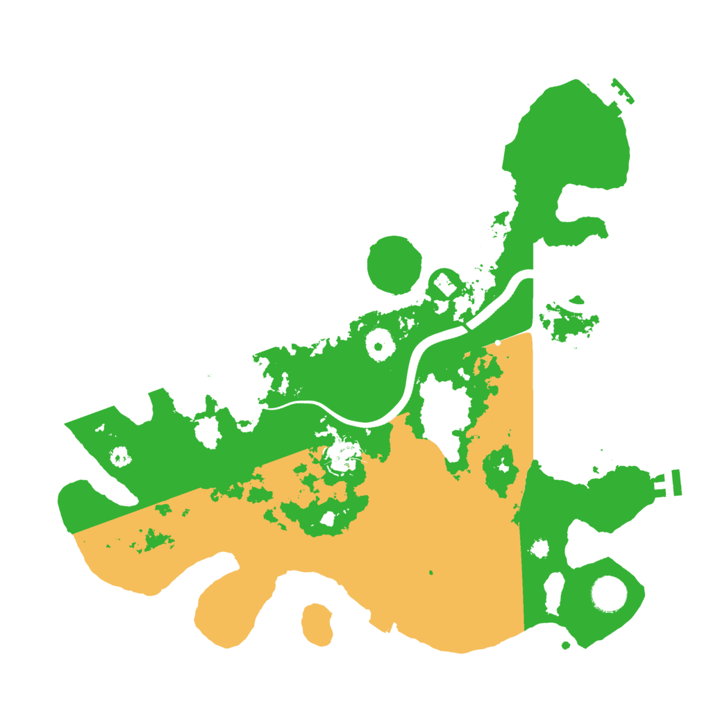 Biome Rust Map: Procedural Map, Size: 3500, Seed: 1312955603