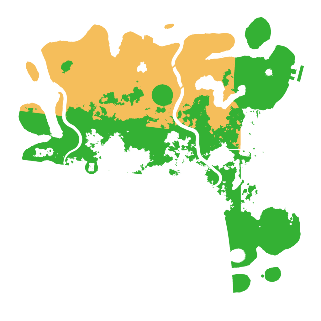 Biome Rust Map: Procedural Map, Size: 4000, Seed: 1514778672