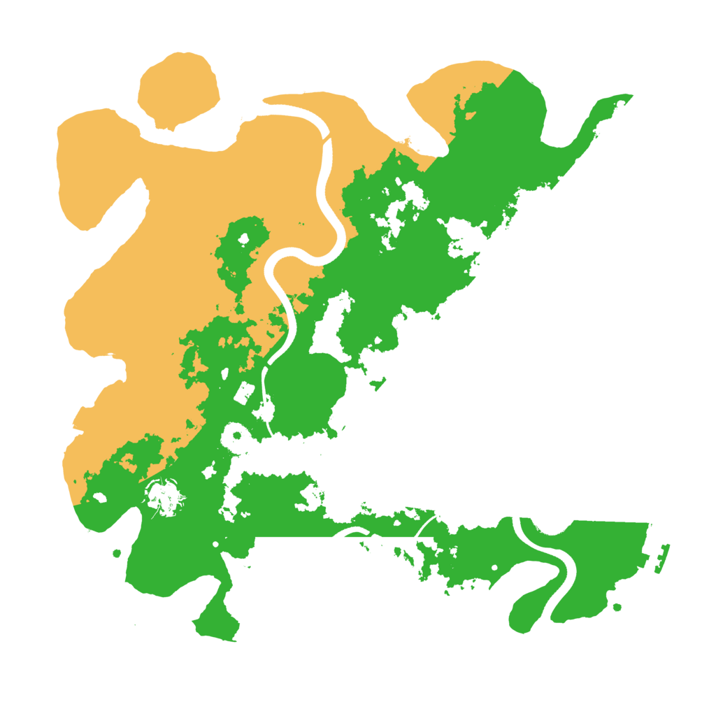 Biome Rust Map: Procedural Map, Size: 3500, Seed: 1490342397