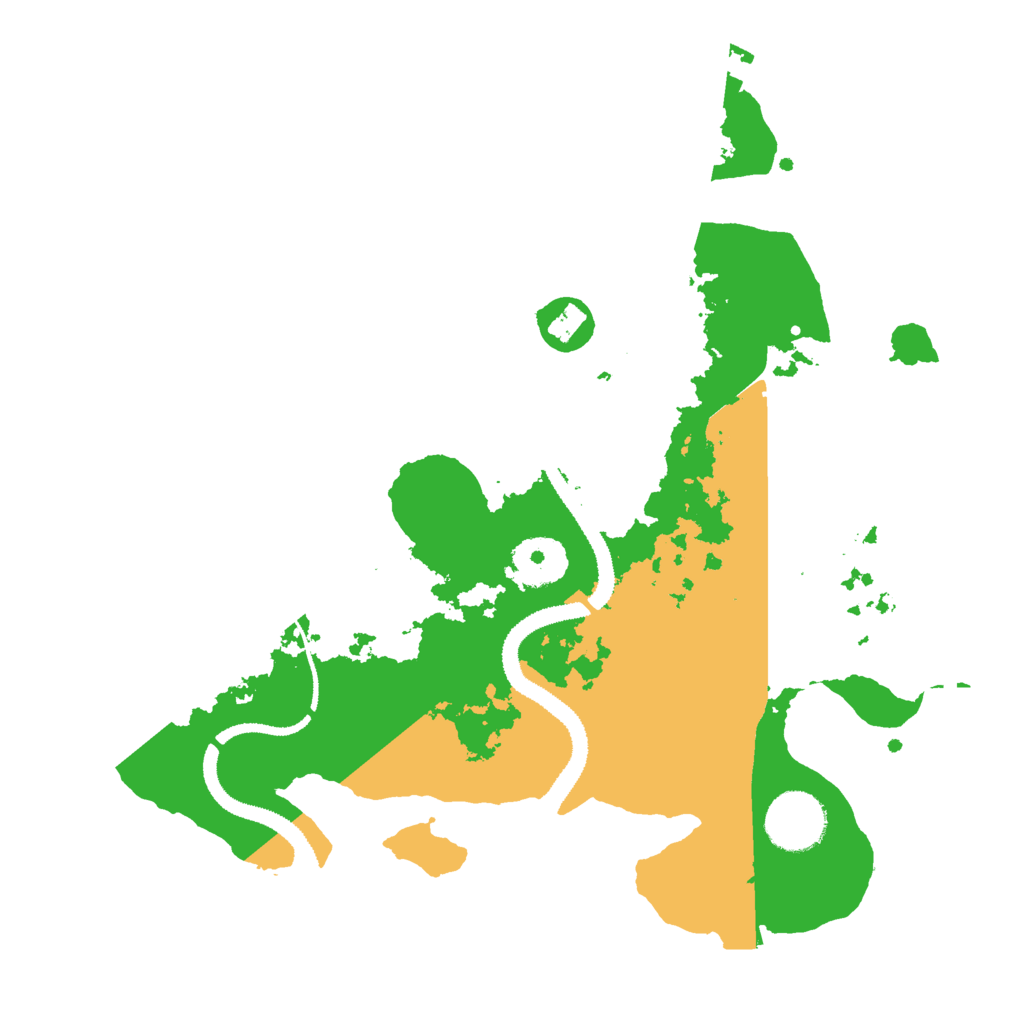 Biome Rust Map: Procedural Map, Size: 3000, Seed: 7695320