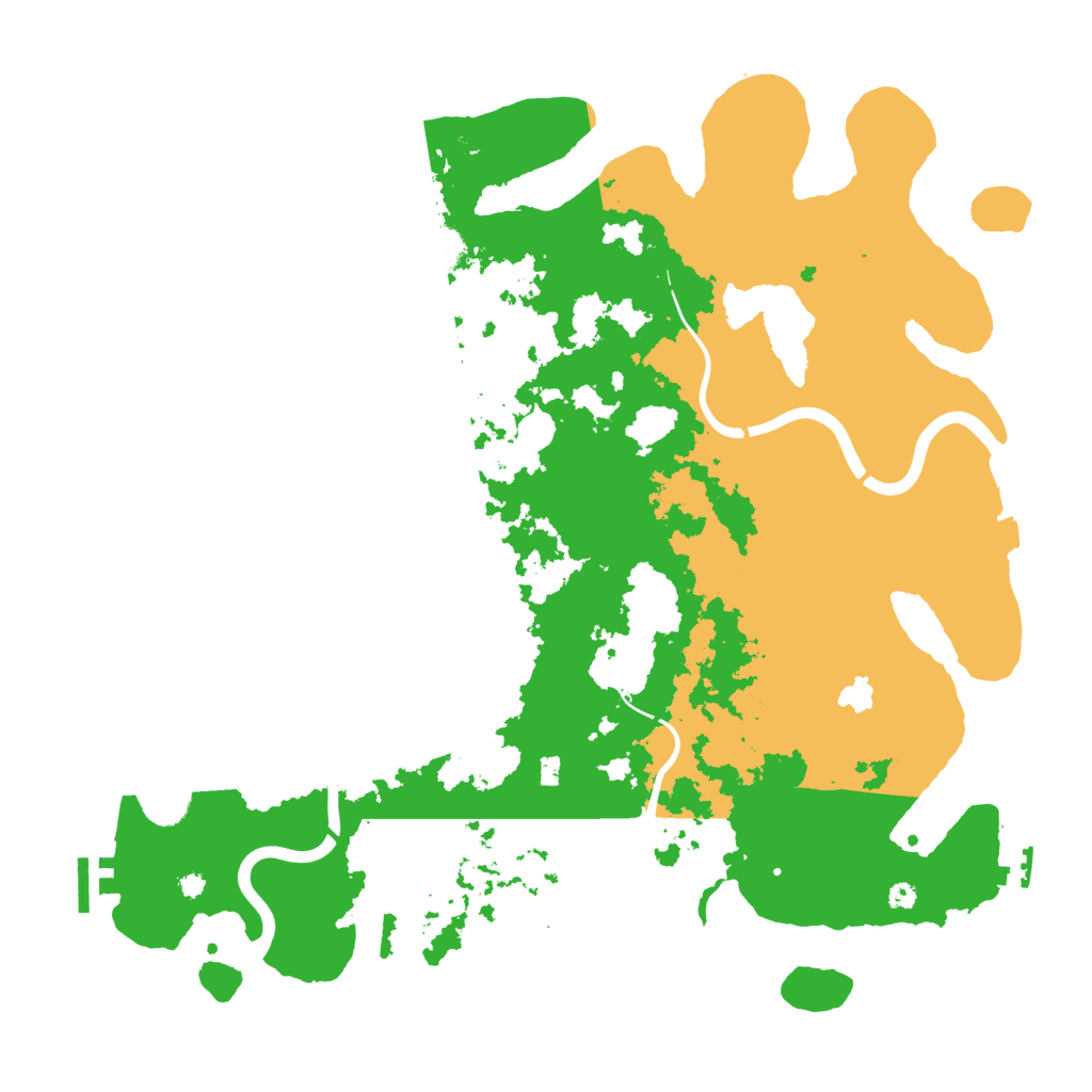 Biome Rust Map: Procedural Map, Size: 4000, Seed: 655450188